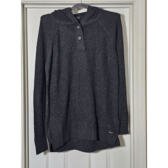 Prana Milani Hooded Tunic Womens Size S‎ Cotton Wool Blend - Picture 1 of 5